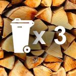 3 Kiln Dried Logs Firewood Ready to Burn