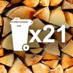 21 Kiln Dried Logs