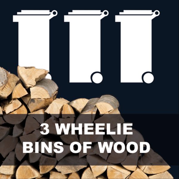 3 Wheelie Bins Arden Firewood