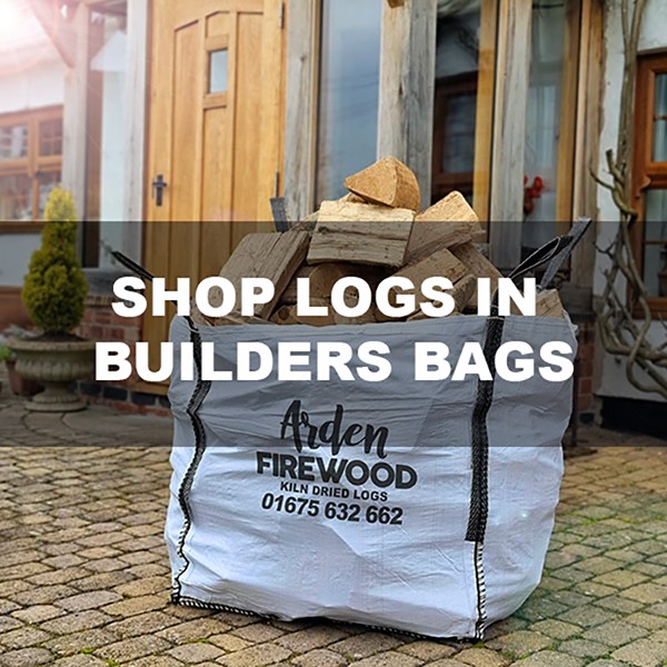 arden kiln dried hardwood firewood builders bag